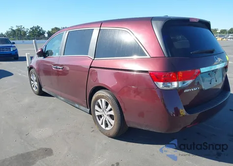 2016 Honda Odyssey Ex-L from USA, damaged, VIN 5FNRL5H62GB036501